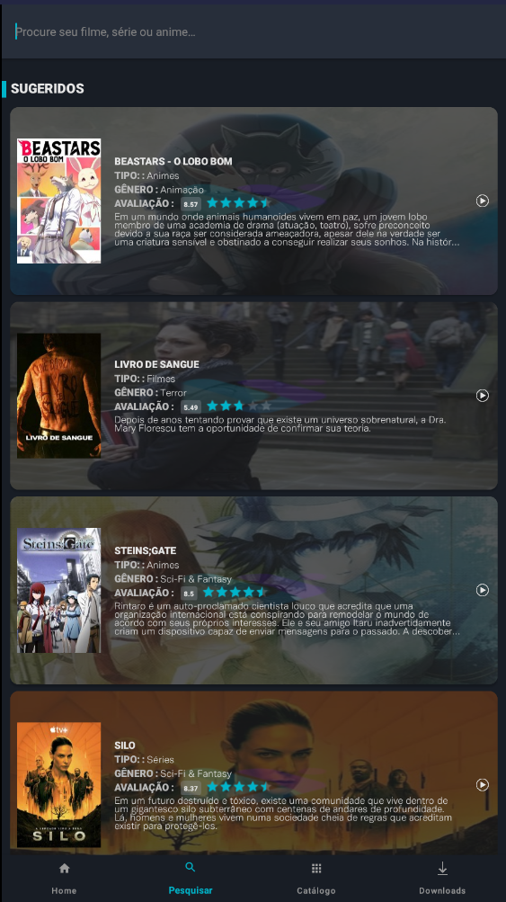 Como faço download de CinePlex - Filmes, Séries, Animes e TV no meu celular
